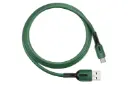 کابل شارژ USB یوسمز USB به Micro-USB مدل US-SJ432 U51 با طول 1 متر سبز