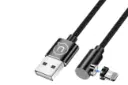 کانکتور کابل شارژ USB یوسمز USB به Lightning مدل US-SJ444 U54 با طول 1 متر