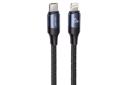 کانکتور کابل شارژ USB یوسمز Type-C به Lightning مدل US-SJ521 U71 20w با طول 1.2 متر
