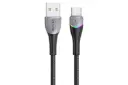 کابل شارژ USB یوسمز USB به Type-C مدل US-SJ542 U77 با طول 1.2 متر مشکی