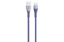 کابل شارژ USB یوسمز USB به Type-C مدل US-SJ542 U77 با طول 1.2 متر آبی