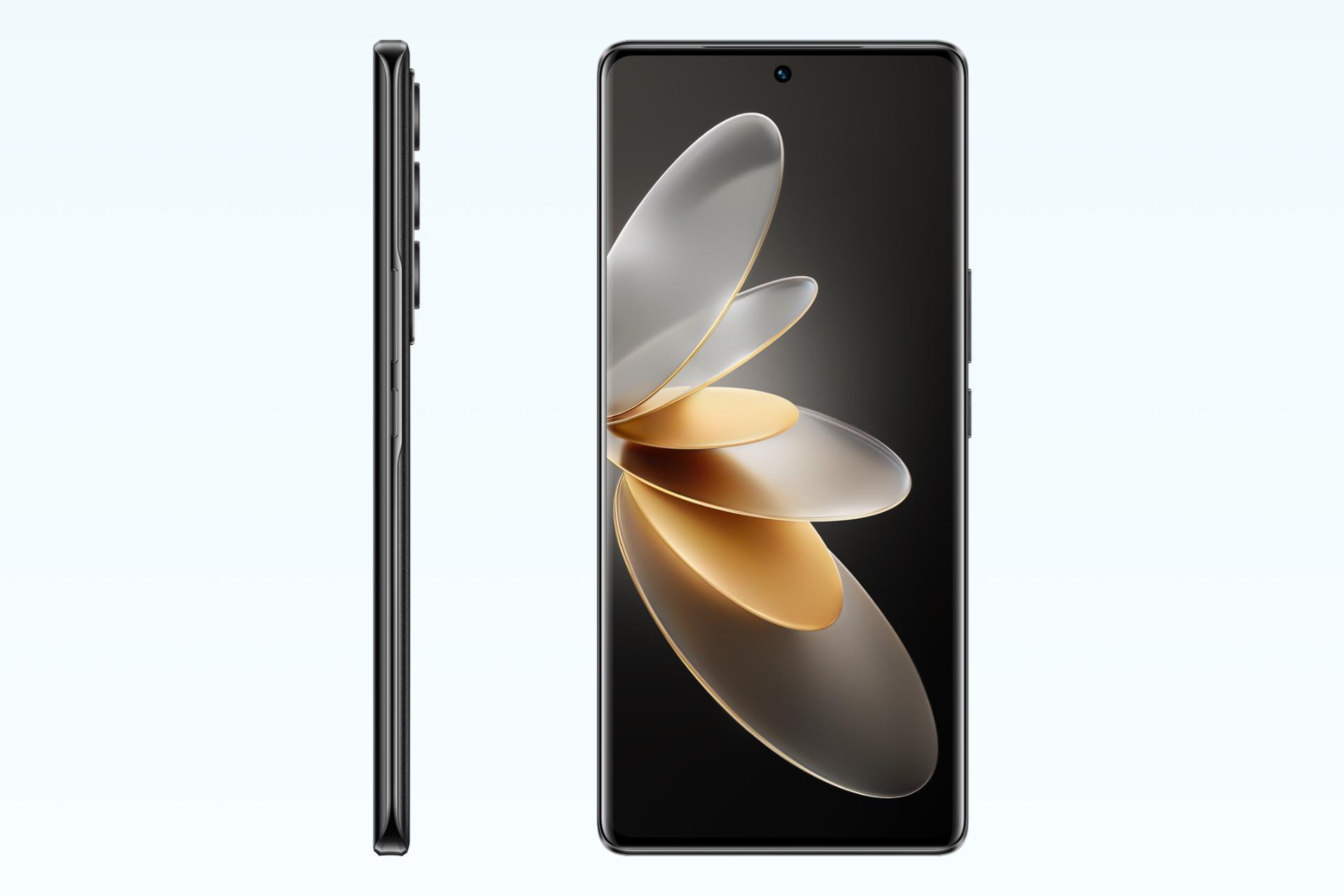 پنل جلو و جانبی گوشی موبایل ویوو vivo V27 Pro مشکی
