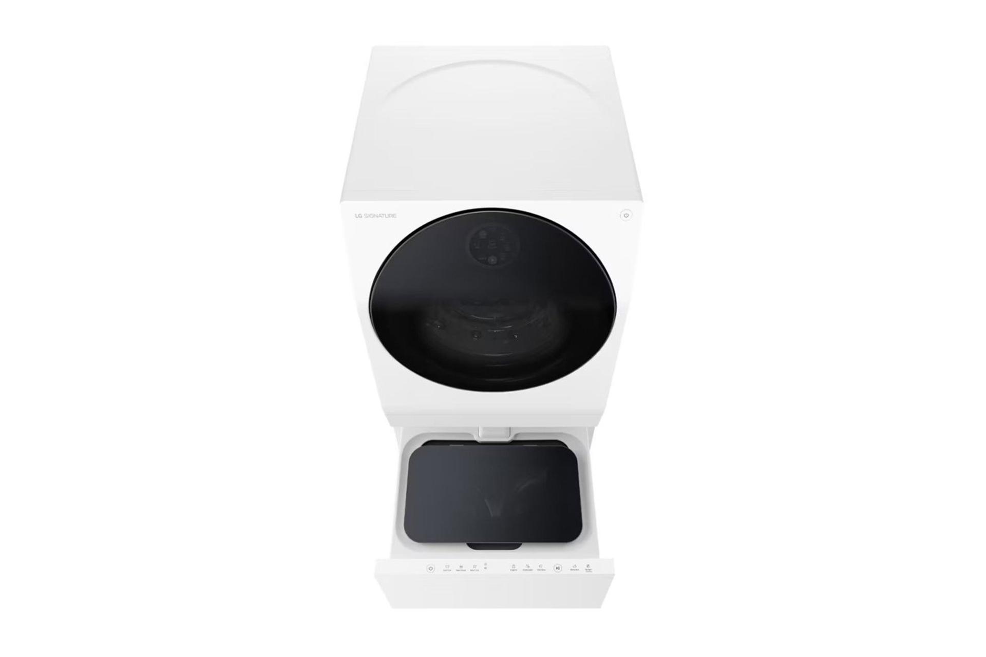 ماشین لباسشویی ال جی LG WM-SG120CW نمای بالا