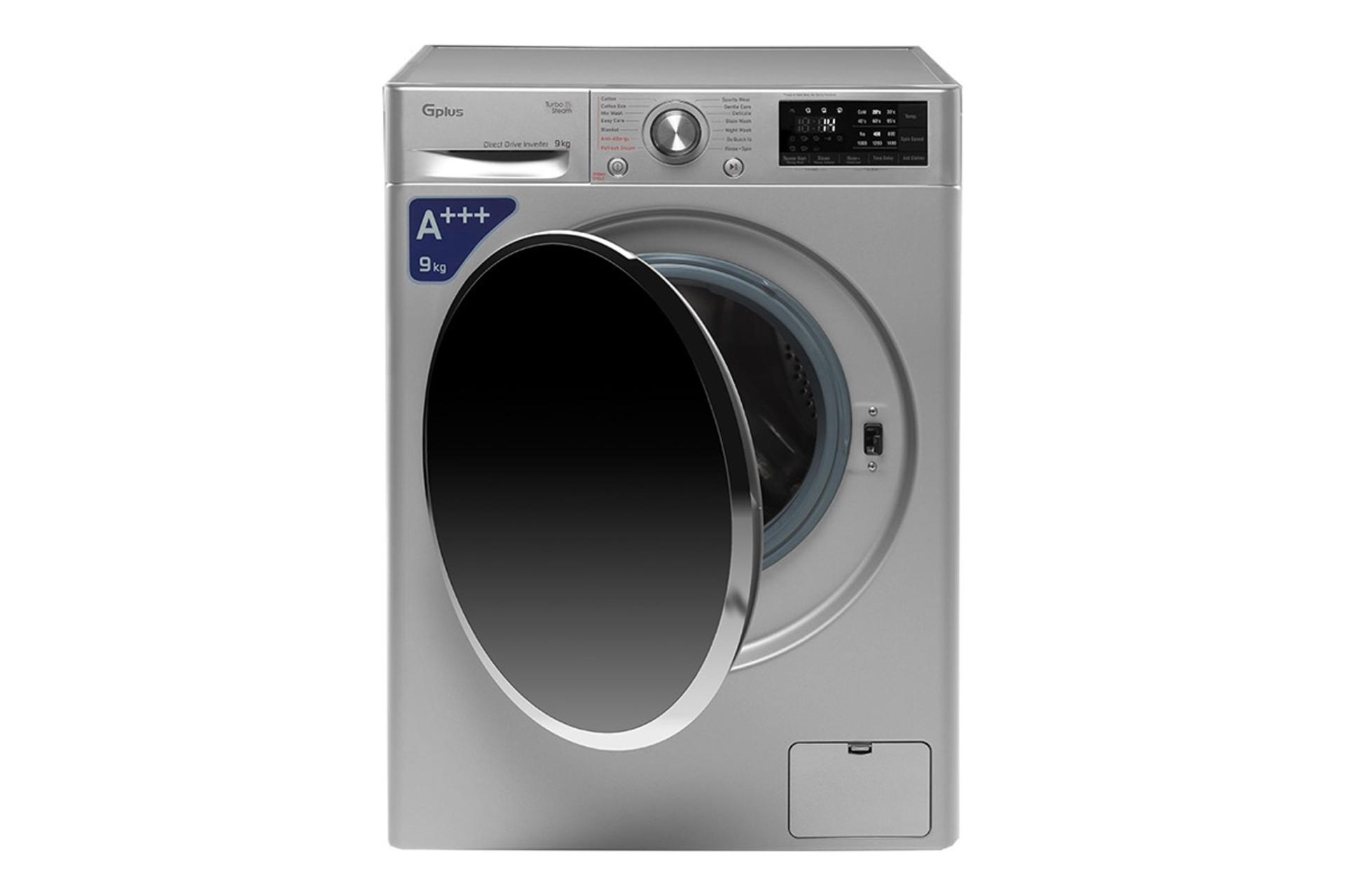ماشین لباسشویی جی پلاس Gplus GWM-L990 نمای جلو