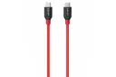 کابل شارژ USB انکر Type-C به Type-C مدل +A8187 PowerLine با طول 0.9 متر قرمز