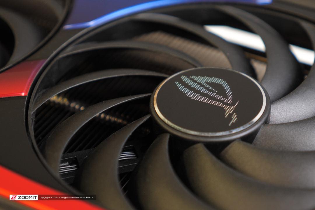 فن کارت گرافیک ایسوس انویدیا جی فورس Asus NVIDIA GeForce RTX 4070 Ti