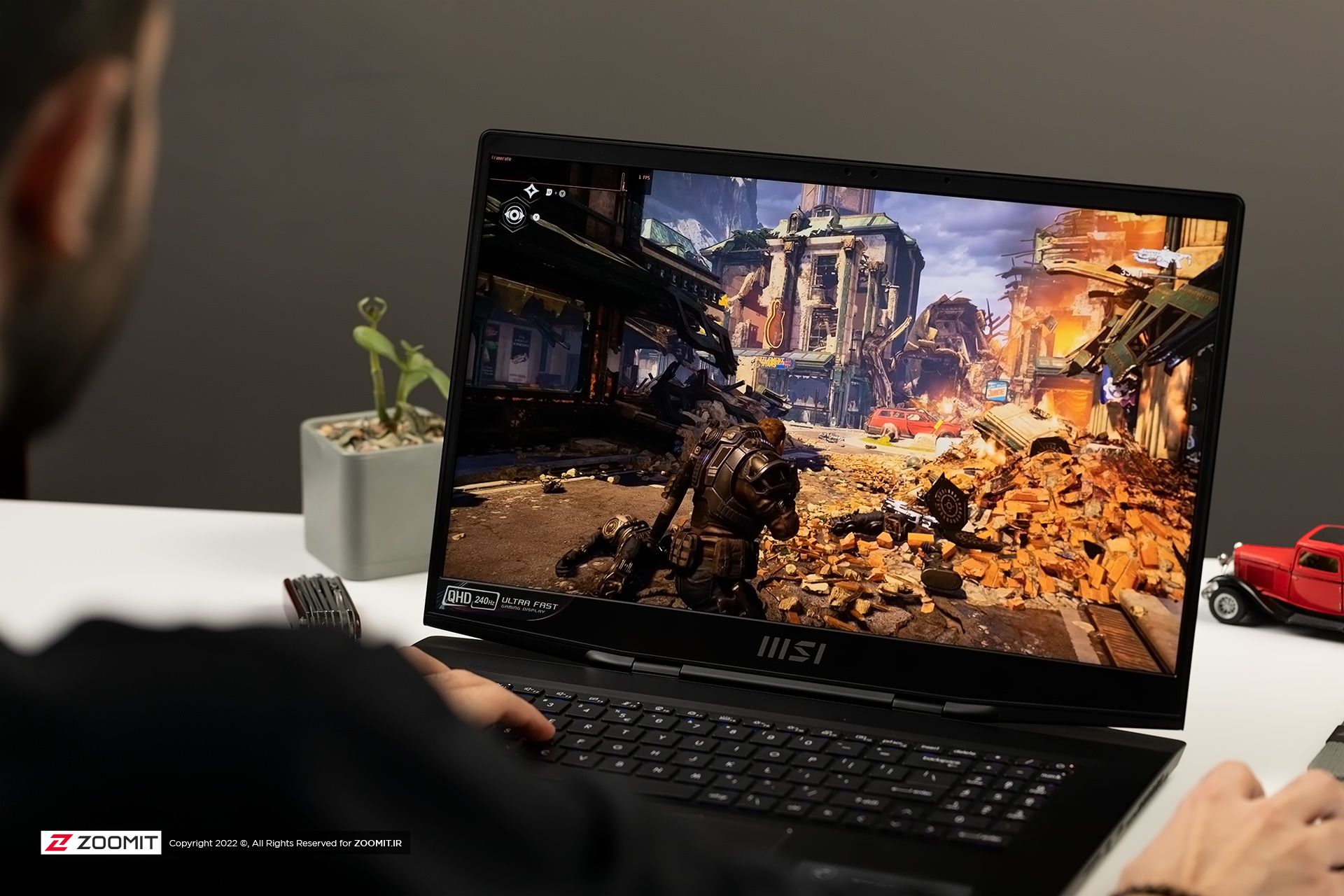 گیمینگ با لپ تاپ ام اس آی MSI Stealth GS77