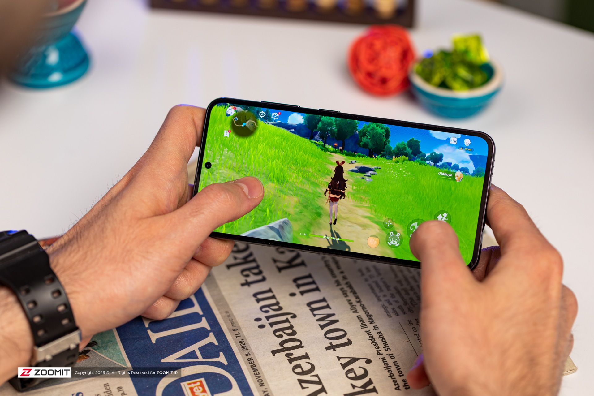 گیمینگ با گوشی موبایل گلکسی اس 23 پلاس سامسونگ / Samsung Galaxy S23 Plus