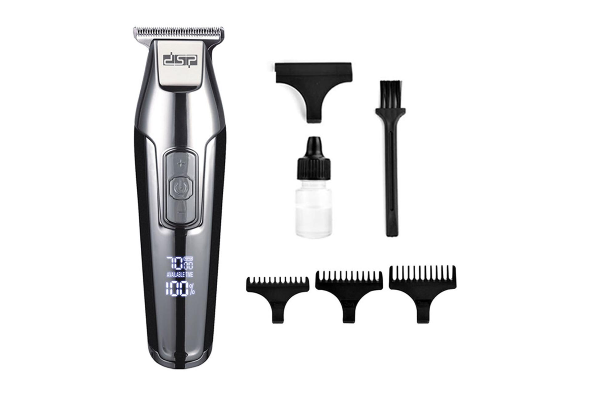 ماشین اصلاح و ریش تراش دی اس پی DSP 90286 لوازم همراه