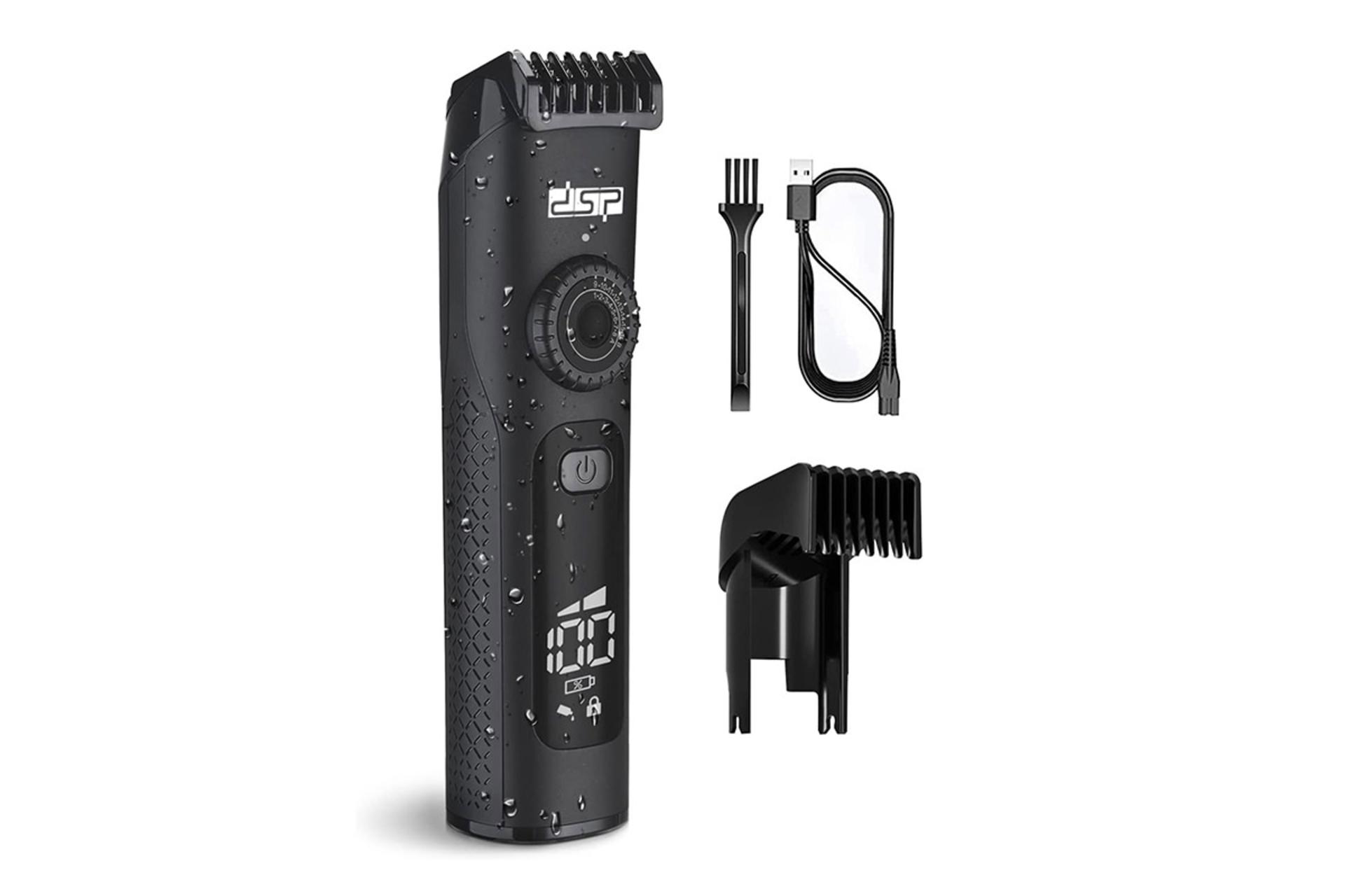 ماشین اصلاح و ریش تراش دی اس پی DSP 90469 لوازم همراه