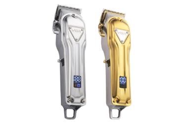 ماشین اصلاح و ریش تراش وی جی ار VGR V-140 نقره ای و طلایی