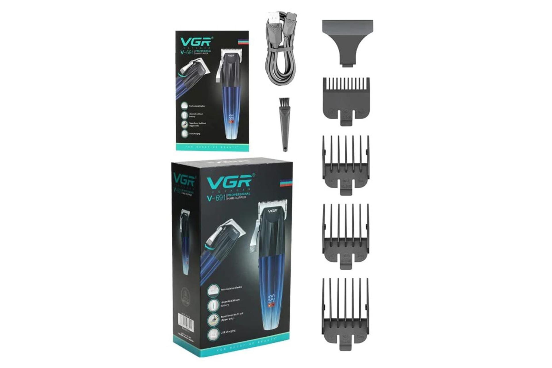 ماشین اصلاح و ریش تراش وی جی ار VGR V-691 بسته بندی