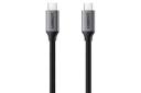 کابل شارژ USB یوگرین Type-C به Type-C مدل US161 با طول 1.5 متر مشکی