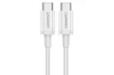 کانکتور کابل شارژ USB یوگرین Type-C به Type-C مدل US264 با طول 2 متر