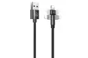 طراحی کابل شارژ USB یوسمز Type-A به Lightning مدل US-SJ476 U60 با طول 1 متر