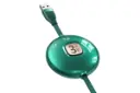 کانکتور کابل شارژ USB یوسمز Type-A به Type-C+Micro-USB+Lightning مدل US-SJ508 U69 3in1 با طول 1 متر