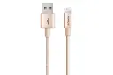 کابل شارژ USB ای دیتا Type-A به Lightning مدل Sync & Charge با طول 1 متر طلایی