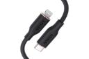 کابل شارژ USB انکر Type-C به Lightning مدل A8662 PowerLine III Flow با طول 0.9 متر مشکی