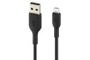 کابل شارژ USB بلکین Type-A به Lightning مدل Belkin BoostCharge CAA001 با طول 3 متر مشکی