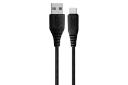کابل شارژ USB بیاند Type-A به Micro-USB مدل BA-300 با طول 1 متر مشکی