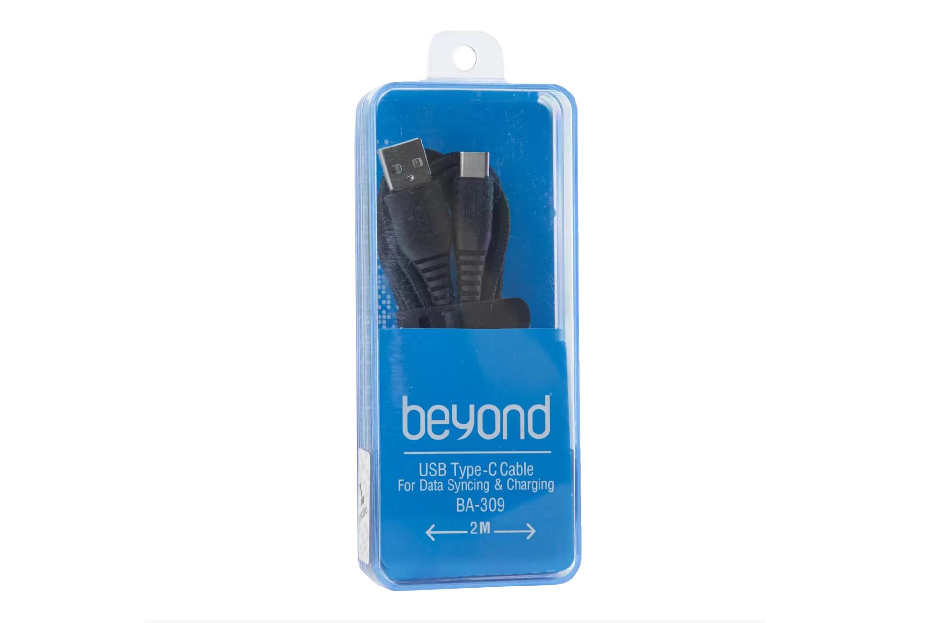 جعبه کابل شارژ USB بیاند Type-A به Type-C مدل BA-309 با طول 2 متر