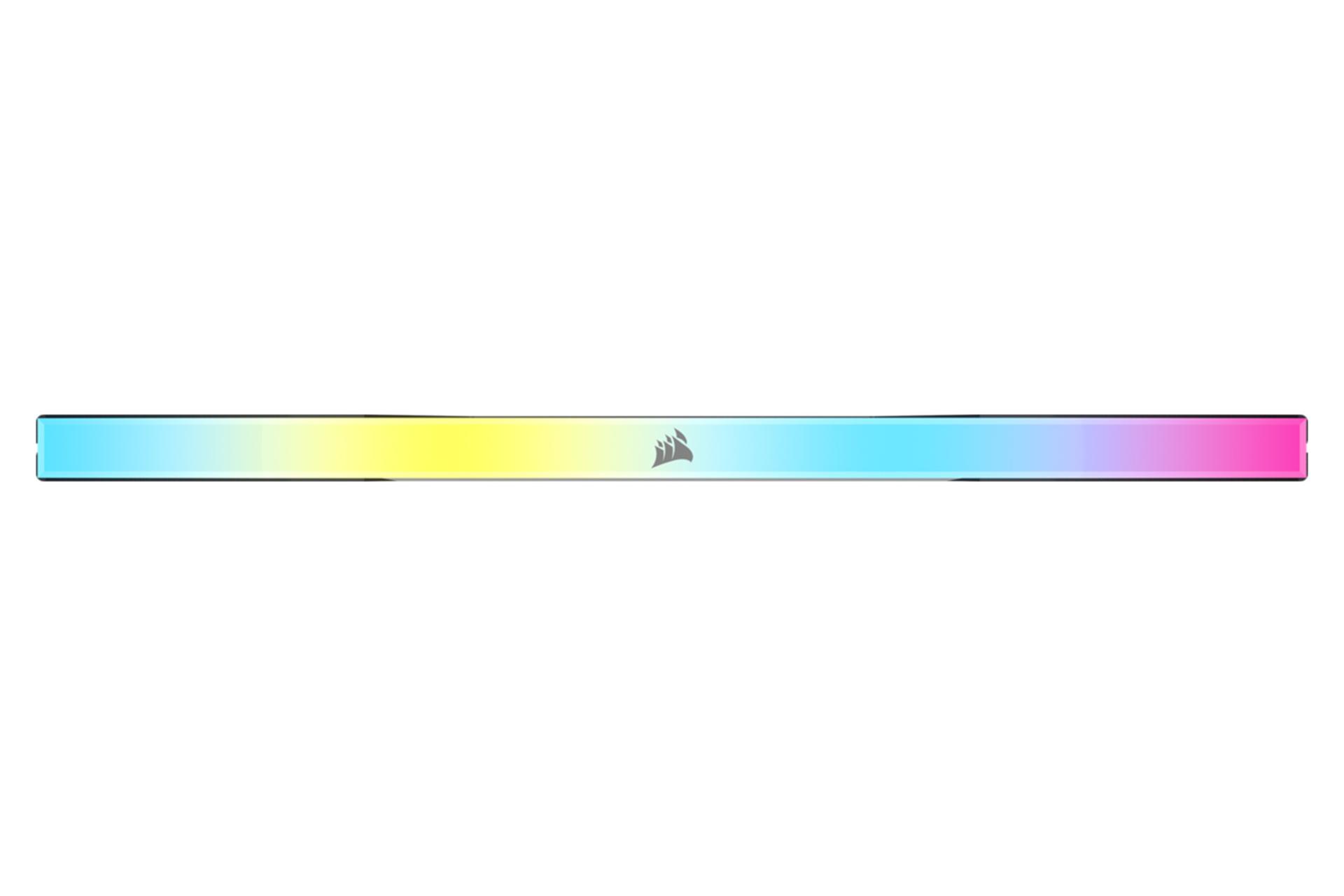 نمای بالای رم کورسیر Corsair VENGEANCE RGB 48GB (2x24) DDR5-5200 CL38