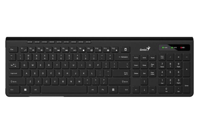 کیبورد جنیوس Genius SlimStar 7230 نمای بالا