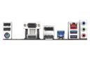 درگاه‌های مادربرد گیگابایت GIGABYTE B760M DS3H DDR4 (rev. 1.0)