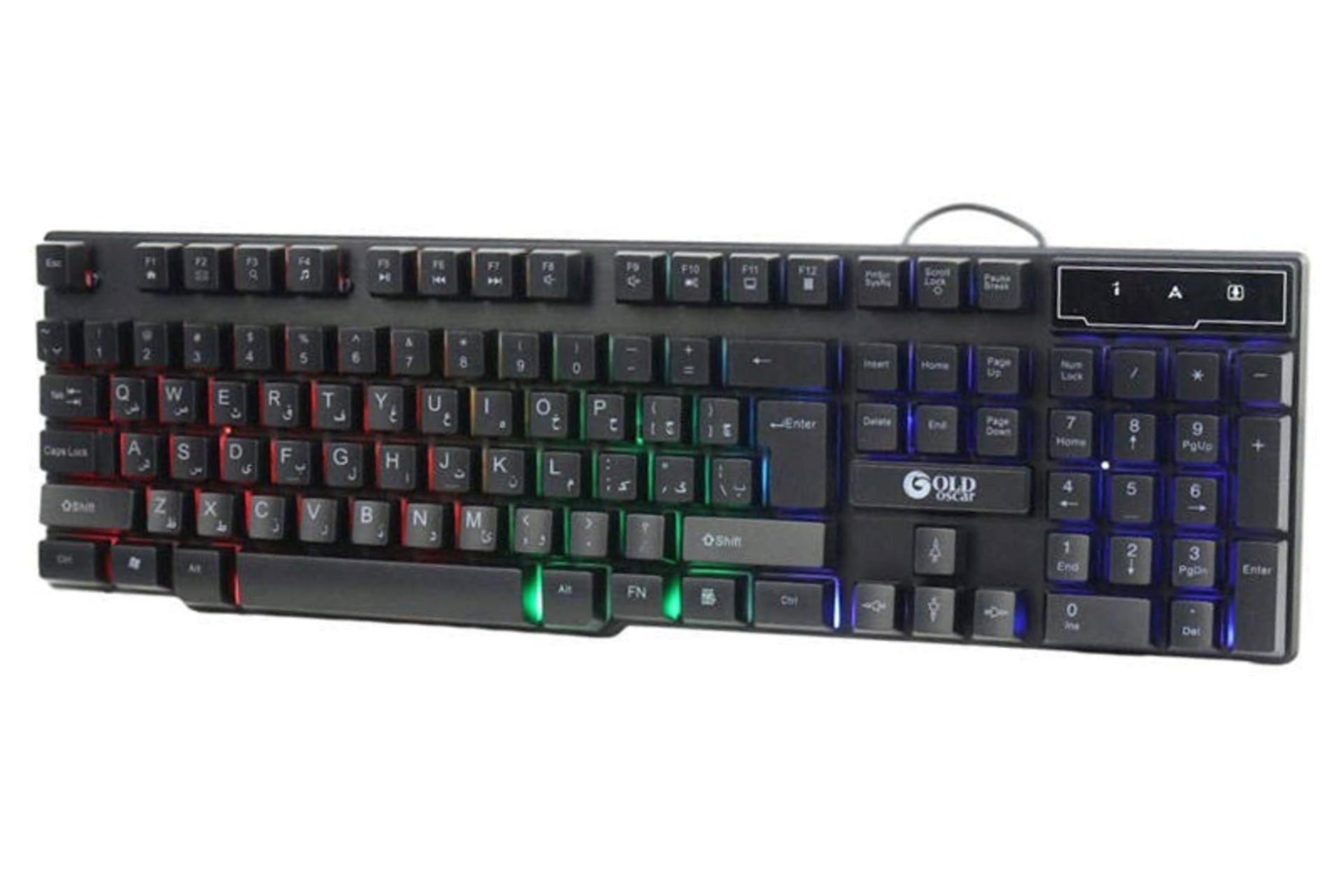 ابعاد کیبورد گلد اسکار Gold Oscar KB 7123