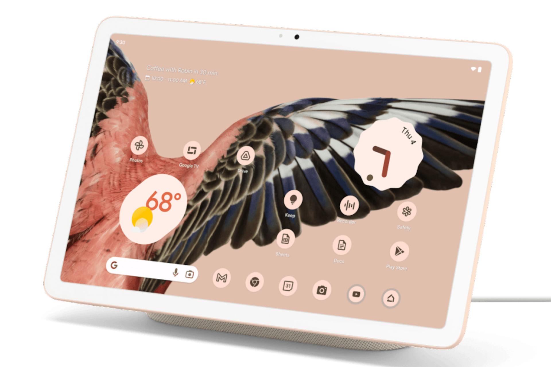 مرجع متخصصين ايران تبلت پيكسل گوگل / Google Pixel Tablet صورتي