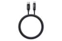 کابل شارژ USB هیسکا Type-C به Type-C مدل LX15CC با طول 1 متر مشکی