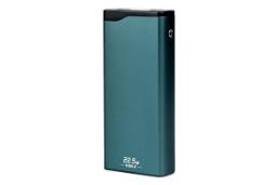 نمای روبرو پاوربانک هیسکا QI-212PD با ظرفیت 20000 میلی‌آمپر ساعت