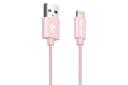 کابل شارژ USB هانیول Type-A به Lightning مدل HC000021 با طول 1.2 متر صورتی