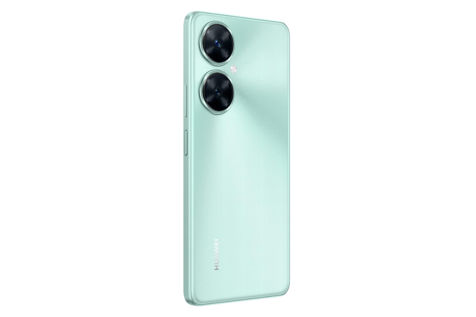 نمای کناری گوشی موبایل نوا 11i هواوی / Huawei nova 11i سبز نعنایی