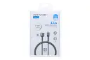 جعبه کابل شارژ USB کینگ استار Type-A به Type-C مدل K32 C با طول 1 متر