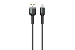کابل شارژ USB کینگ استار Type-A به Lightning مدل K32 i با طول 1 متر خاکستری