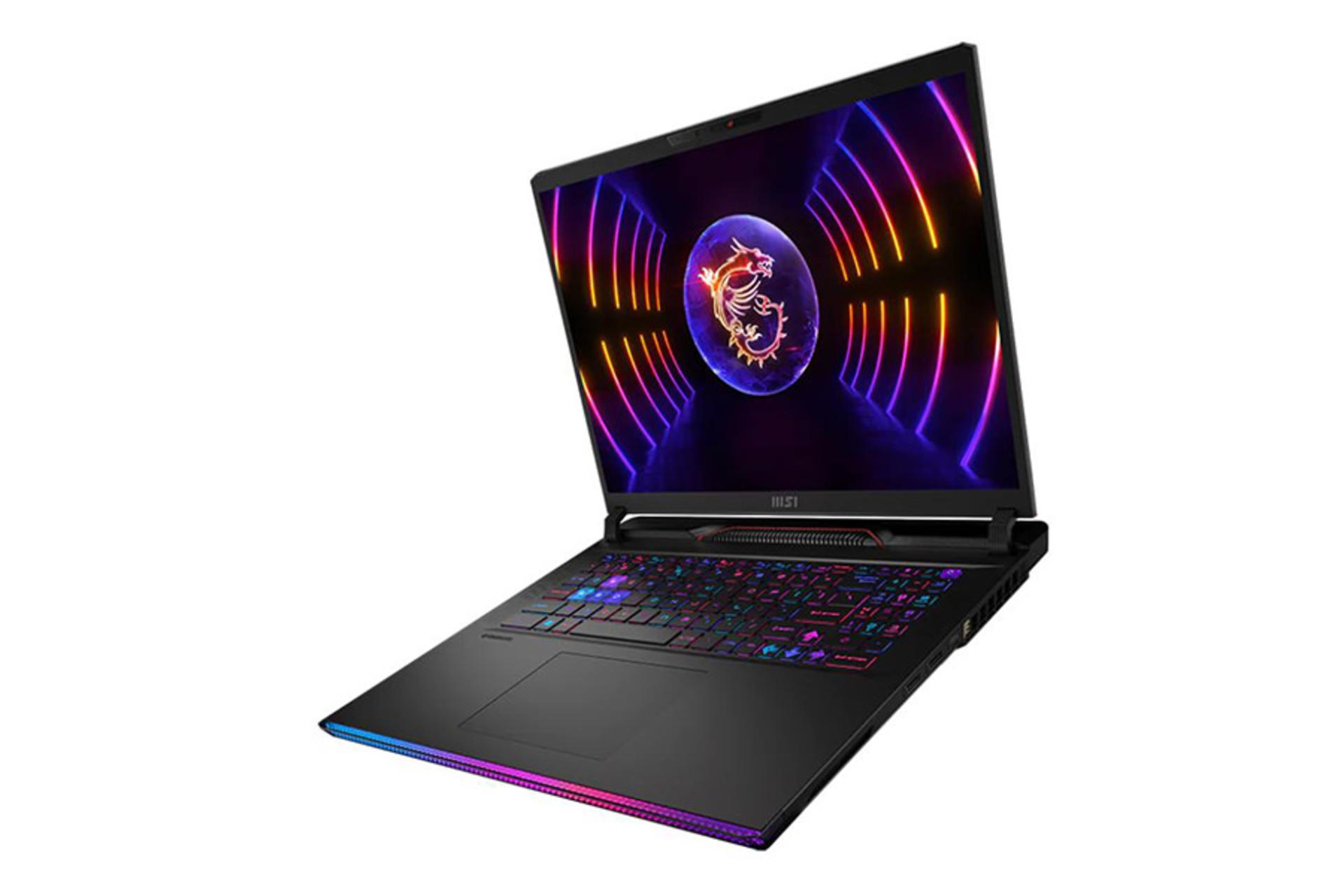 لپ تاپ ام اس آی MSI Raider GE78HX 13VH نمای راست