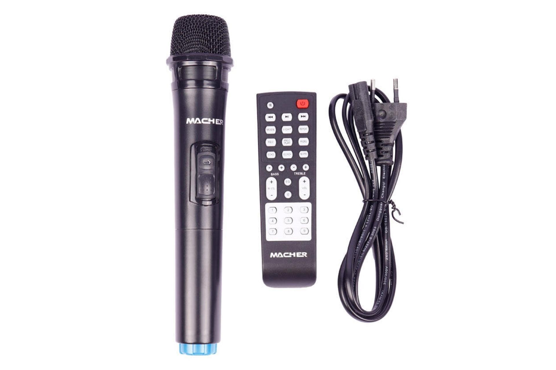 اقلام همراه اسپیکر مچر Macher MR-1500