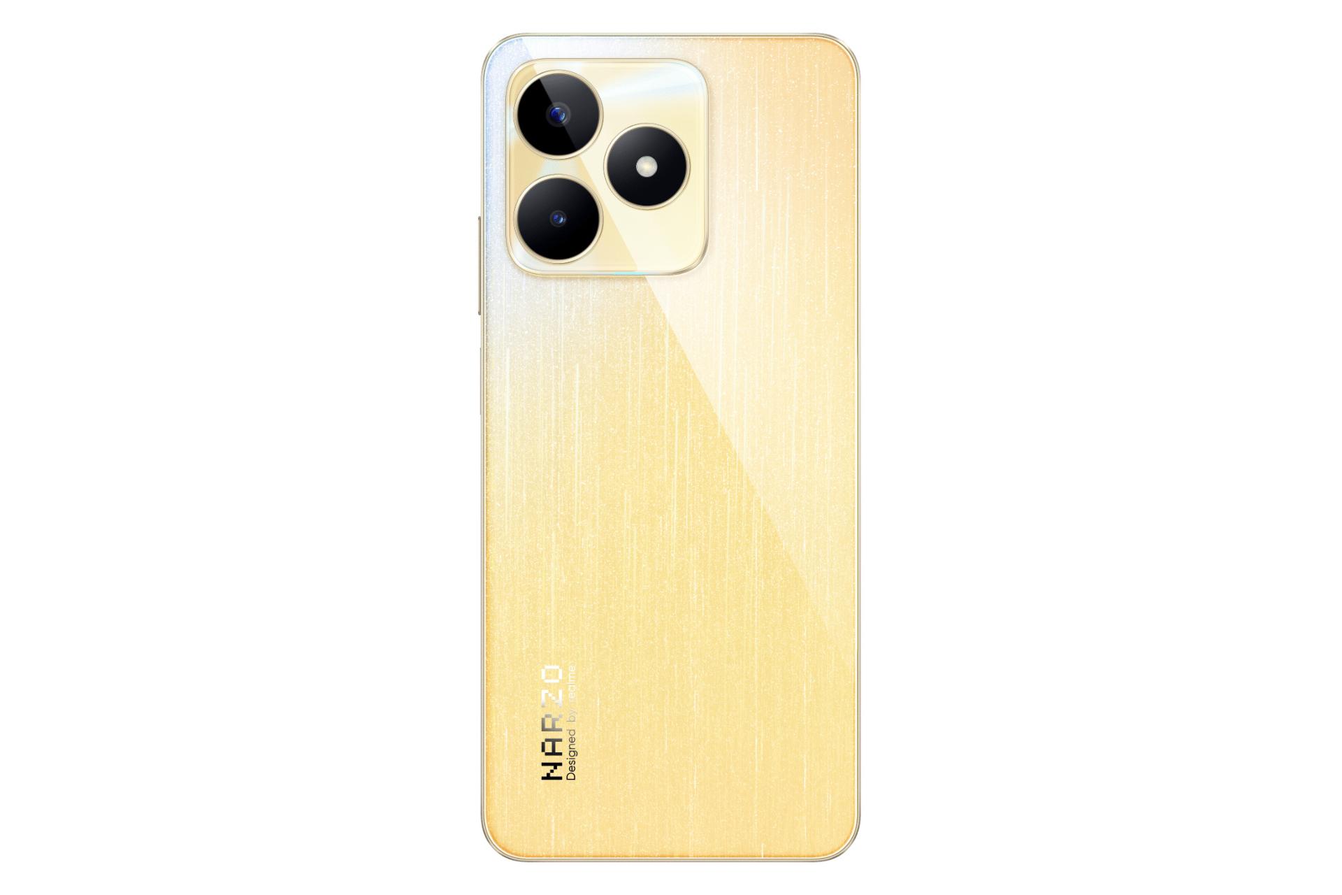 پنل پشت گوشی موبایل ریلمی Realme Narzo N53 طلایی