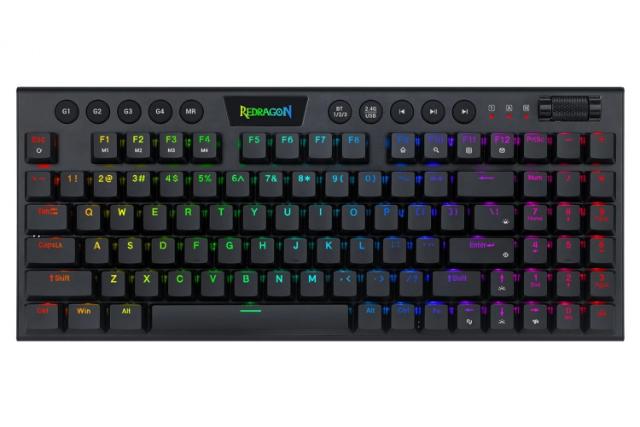کیبورد ردراگون Redragon K625-KB نمای بالا