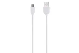 کابل شارژ USB ریمکس USB به Micro-USB مدل RC-006m با طول 1 متر سفید