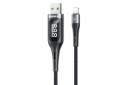 کابل شارژ USB ریمکس USB به Lightning مدل RC-096i با طول 1.2 متر مشکی