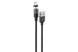 کابل شارژ USB ریمکس USB به Lightning مدل RC-102i Zigie Series با طول 1.2 متر مشکی