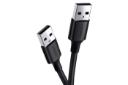 کابل شارژ USB یوگرین Type-A به Type-A مدل US102 با طول 1.5 متر مشکی