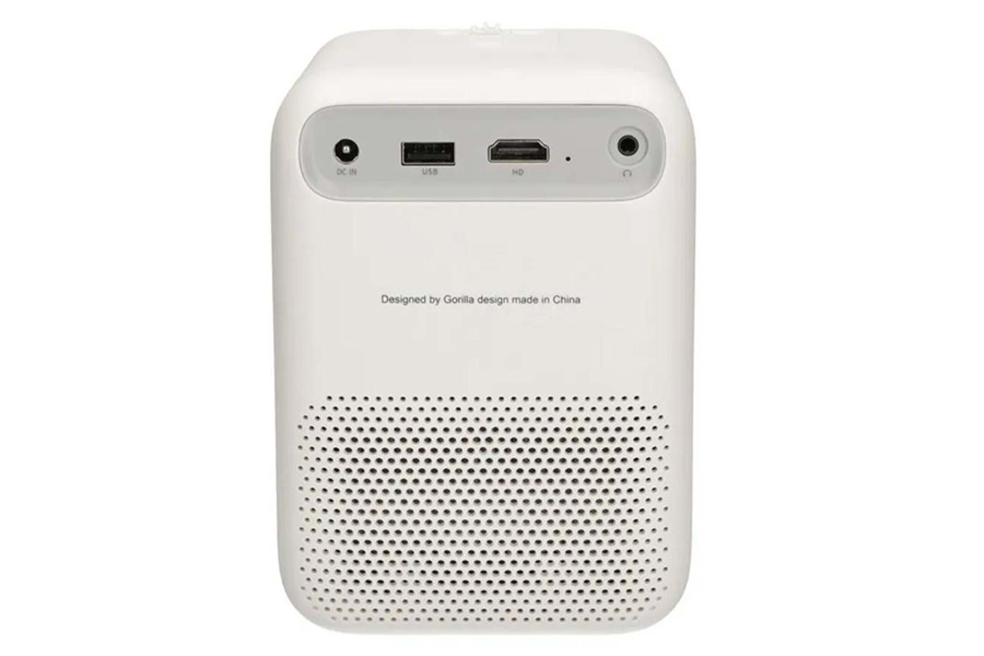 ویدیو پروژکتور شیائومی ونبو Xiaomi WANBO T4 نمای پشت