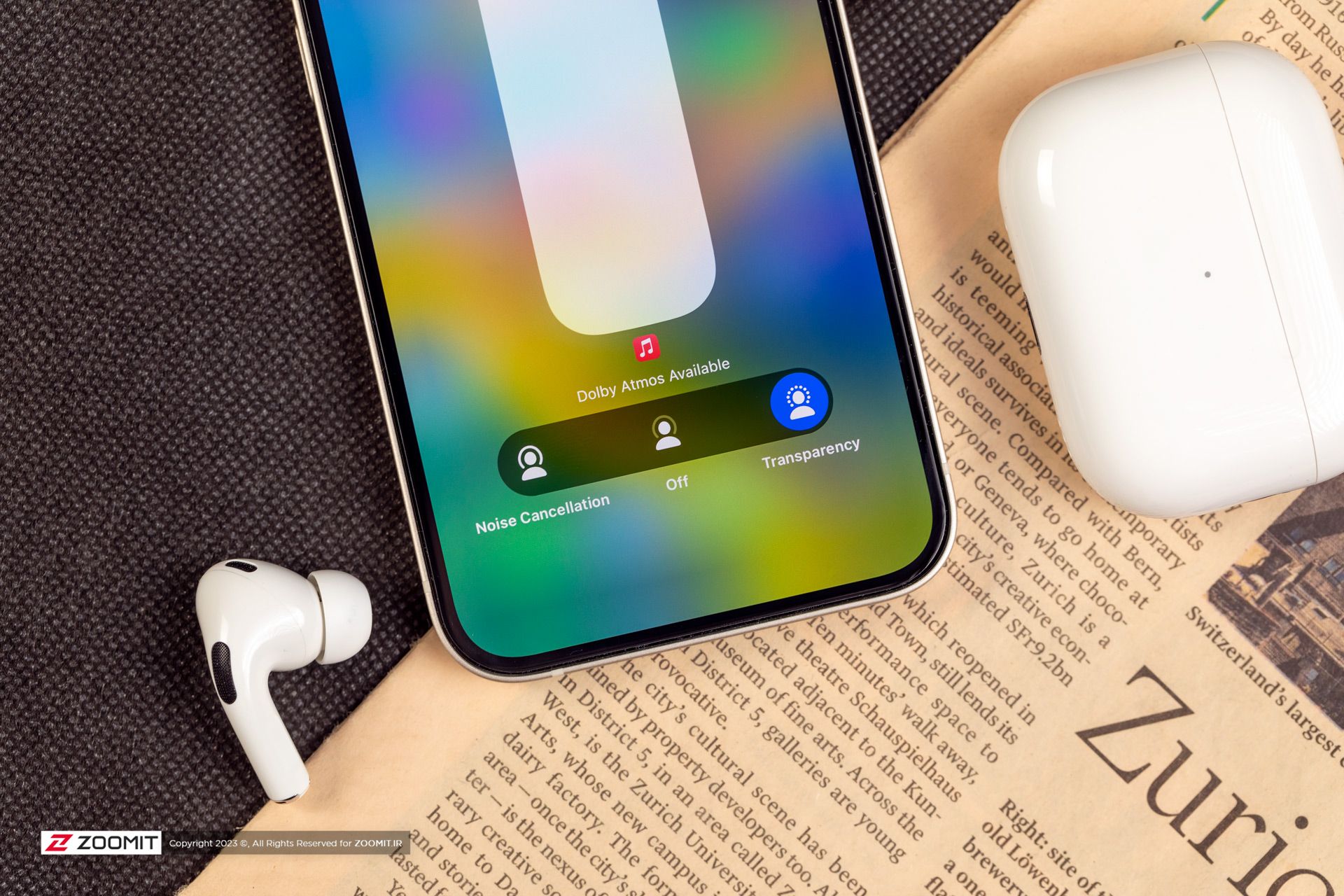 نویز کنسلینگ فعال هدفون اپل ایرپاد پرو نسل دوم / Apple AirPods Pro (2nd Generation)