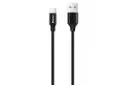 کابل شارژ USB باسئوس Type-A به Micro-USB مدل Yiven با طول 1 متر مشکی