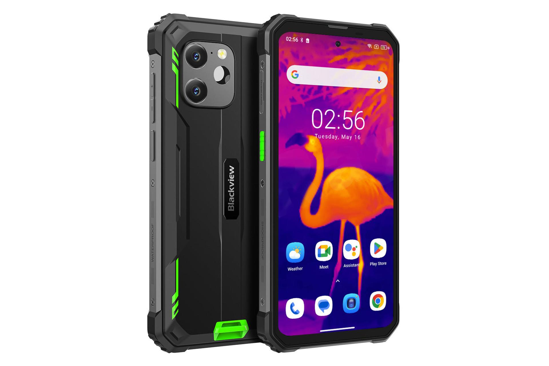 گوشی موبایل بلک ویو Blackview BV8900 سبز