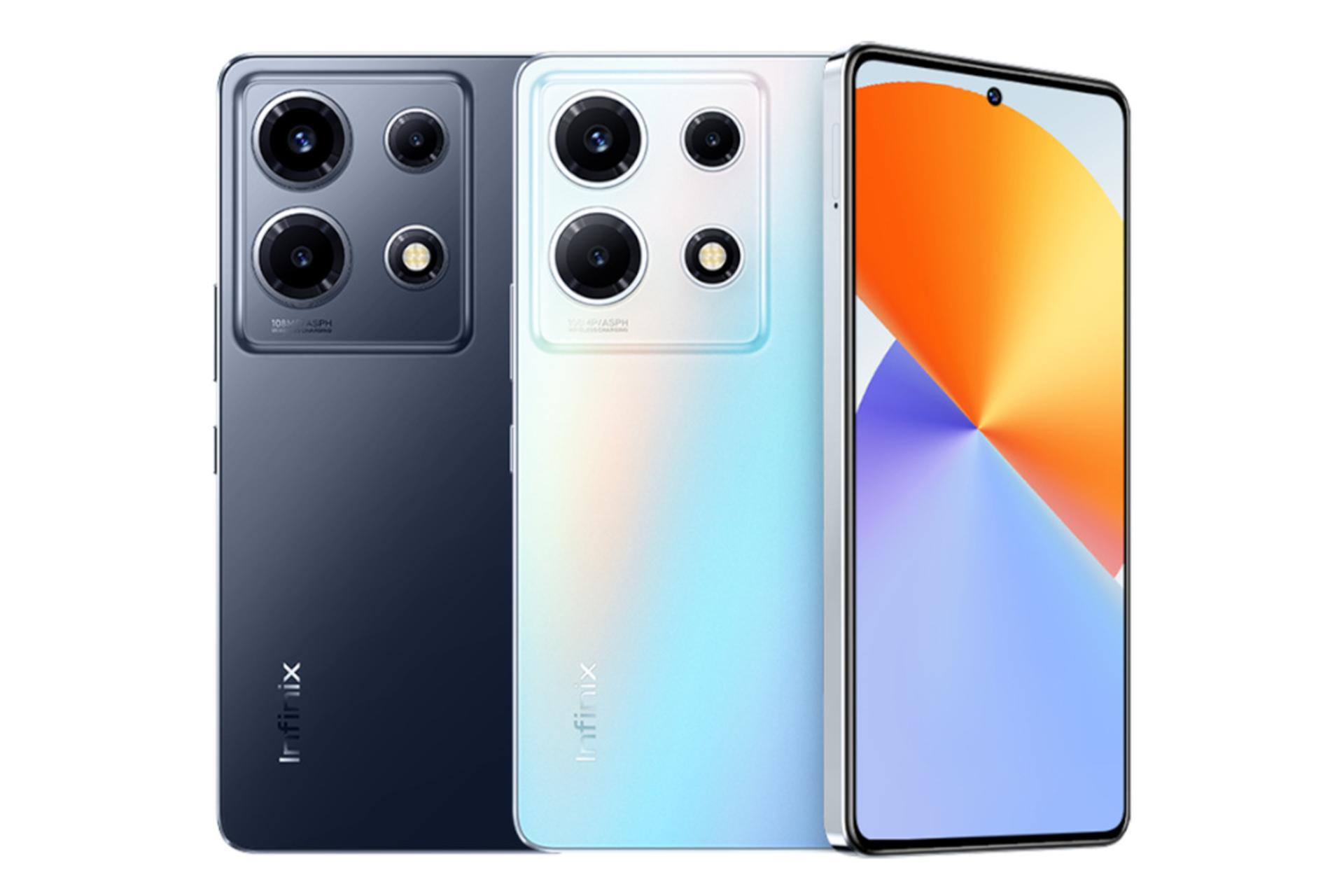 رنگ های مختلف گوشی موبایل اینفینیکس Infinix Note 30 VIP
