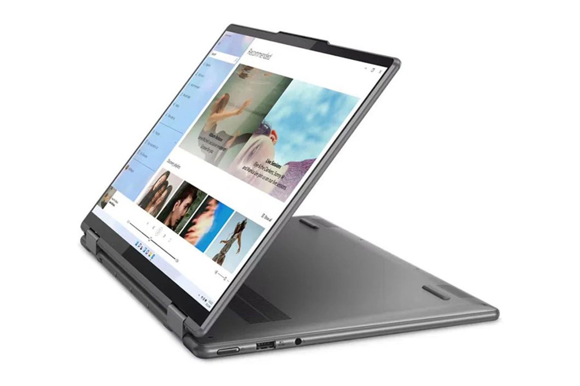 لپ تاپ لنوو Lenovo Yoga 7 خاکستری